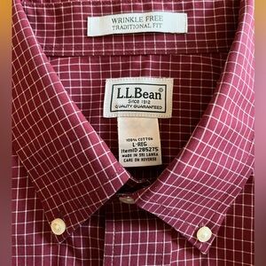 LL Bean button up shirt.  New - never worn. Size L